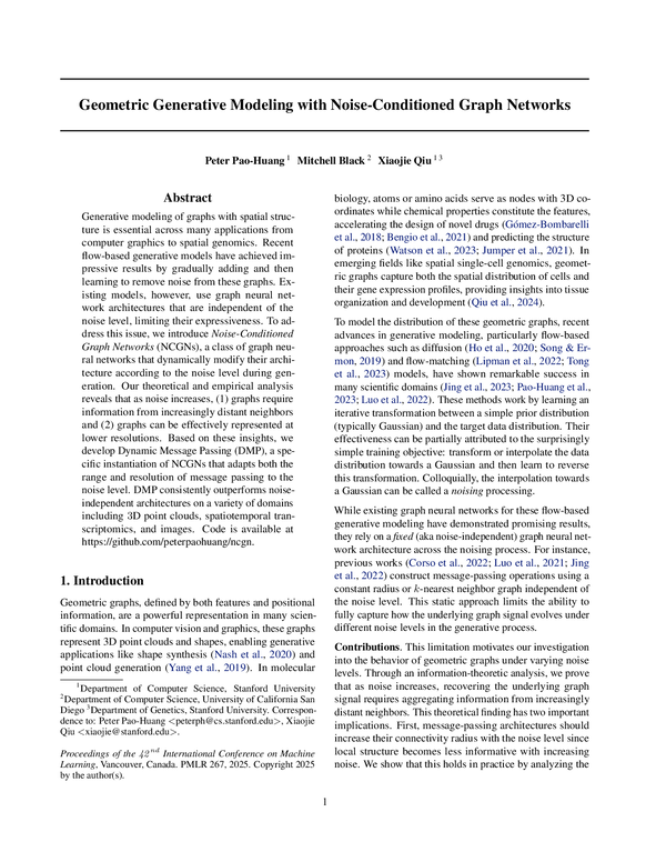Noise-Conditioned Graph Networks Paper Image